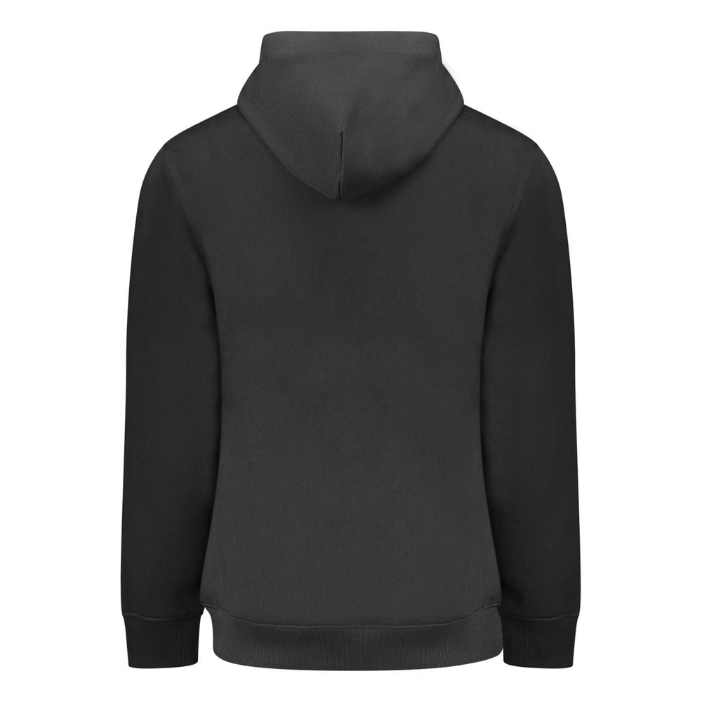 Tommy Hilfiger Black Cotton Men's Hoodie - ClickThatClicks 