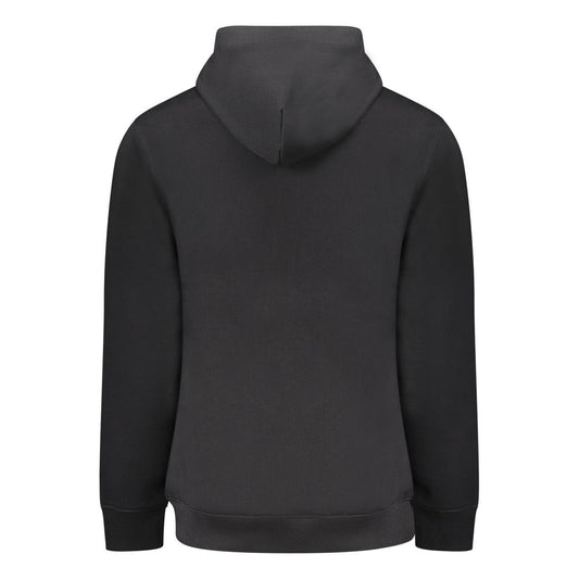 Tommy Hilfiger Black Cotton Men's Hoodie - ClickThatClicks 