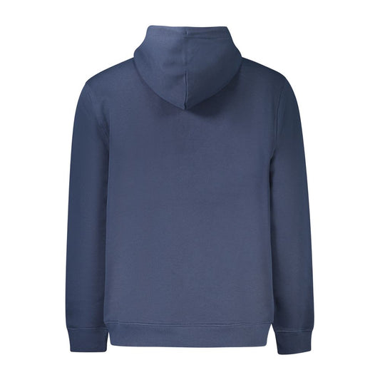 Tommy Hilfiger Blue Cotton Men's Hoodie - ClickThatClicks 