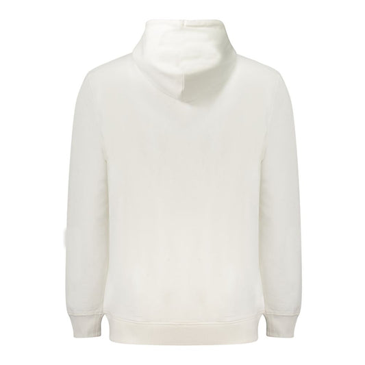 Tommy Hilfiger White Cotton Men Sweatshirt - ClickThatClicks 