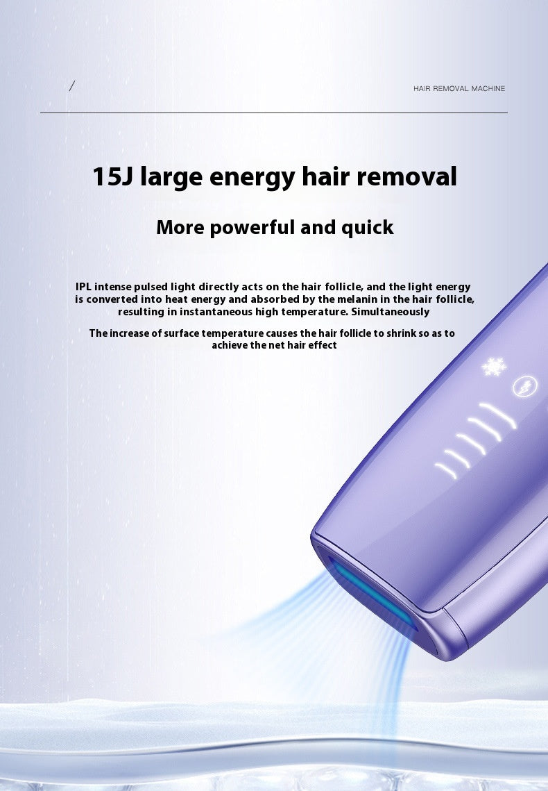 Laser Freezing Hair Removal Device