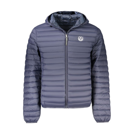 North Sails Blue Polyamide Men's Jacket - ClickThatClicks 