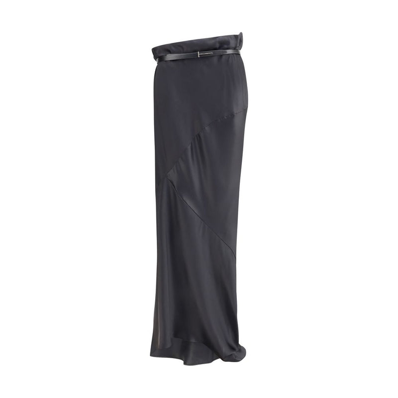 Tom Ford SILK SATIN LONG SKIRT