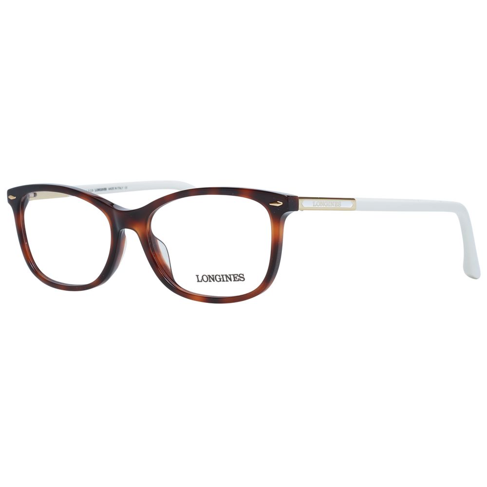 Longines Brown Acetate Glasses (Frames) - ClickThatClicks 