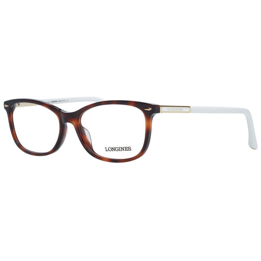 Longines Brown Acetate Glasses (Frames) - ClickThatClicks 
