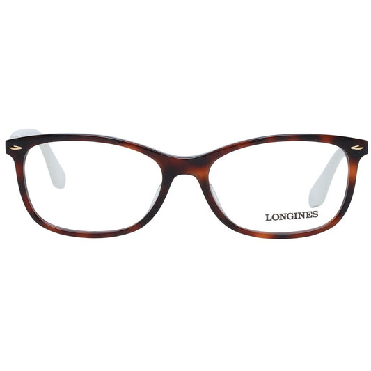 Longines Brown Acetate Glasses (Frames) - ClickThatClicks 