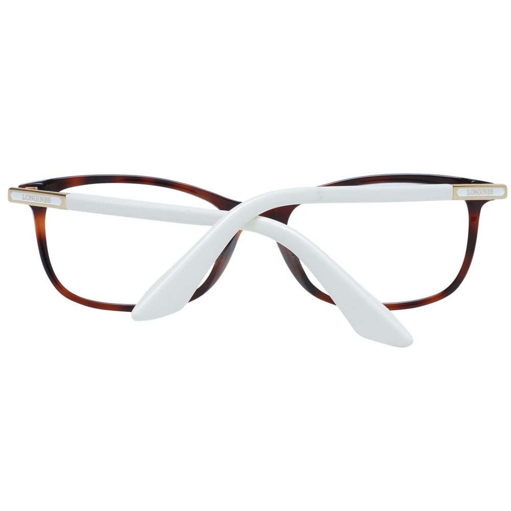 Longines Brown Acetate Glasses (Frames) - ClickThatClicks 
