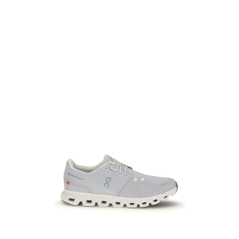 ON White Fabric Athletic Sneakers