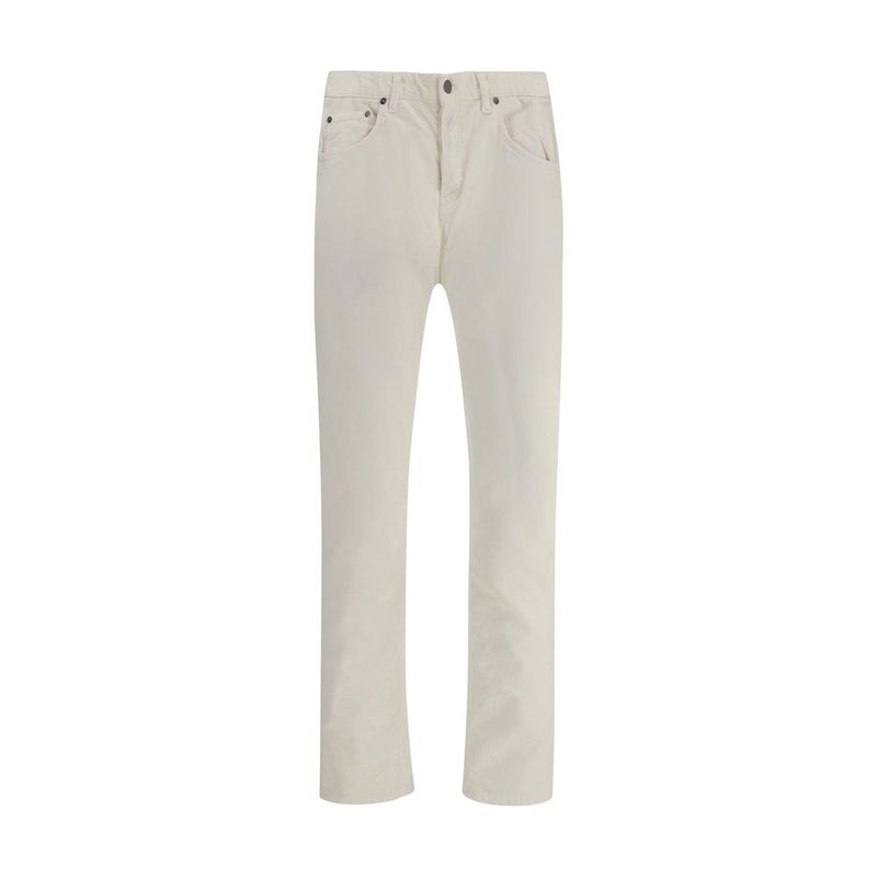 PT Torino White Cotton Pants