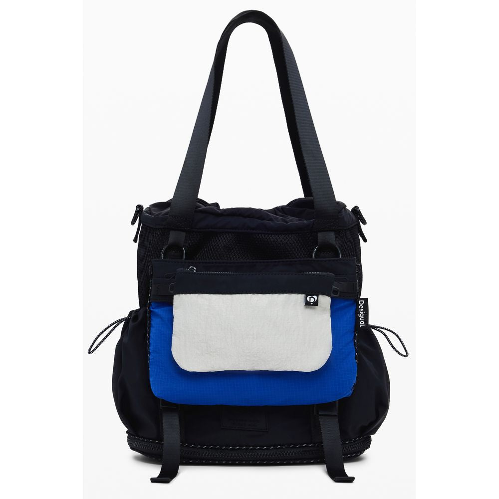 Desigual Black Polyester Women's Convertible Bag - ClickThatClicks 