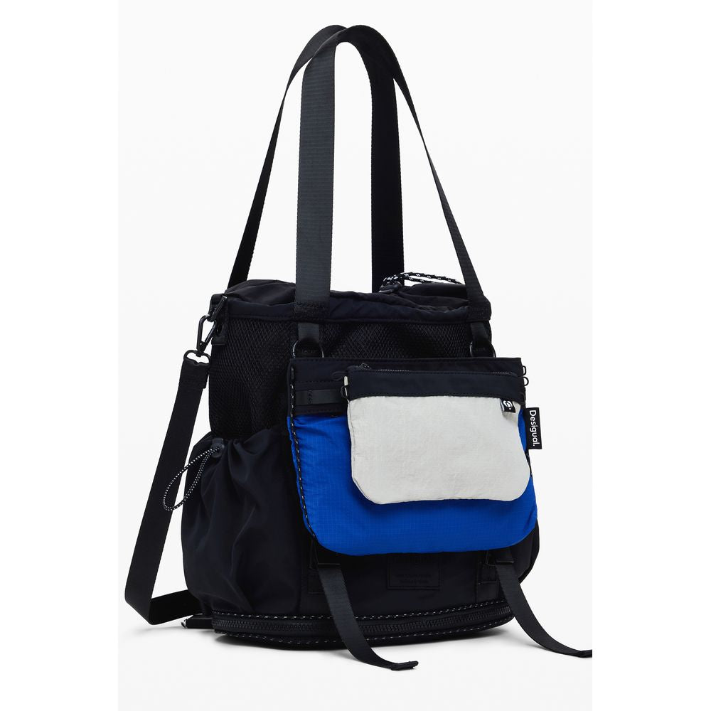 Desigual Black Polyester Women's Convertible Bag - ClickThatClicks 