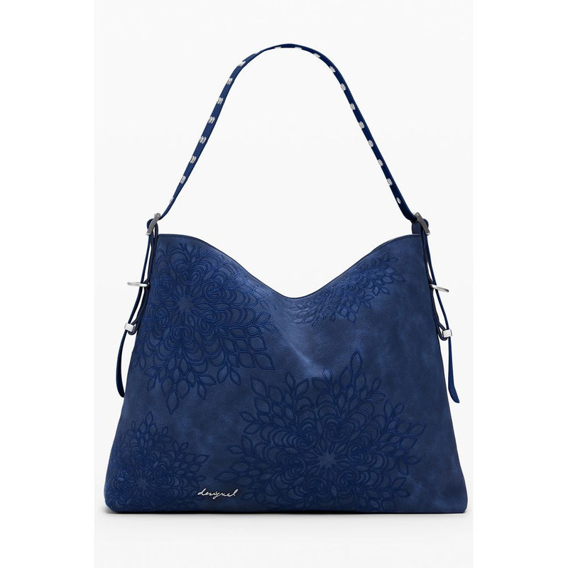 Desigual Blue Polyethylene Women Handbag