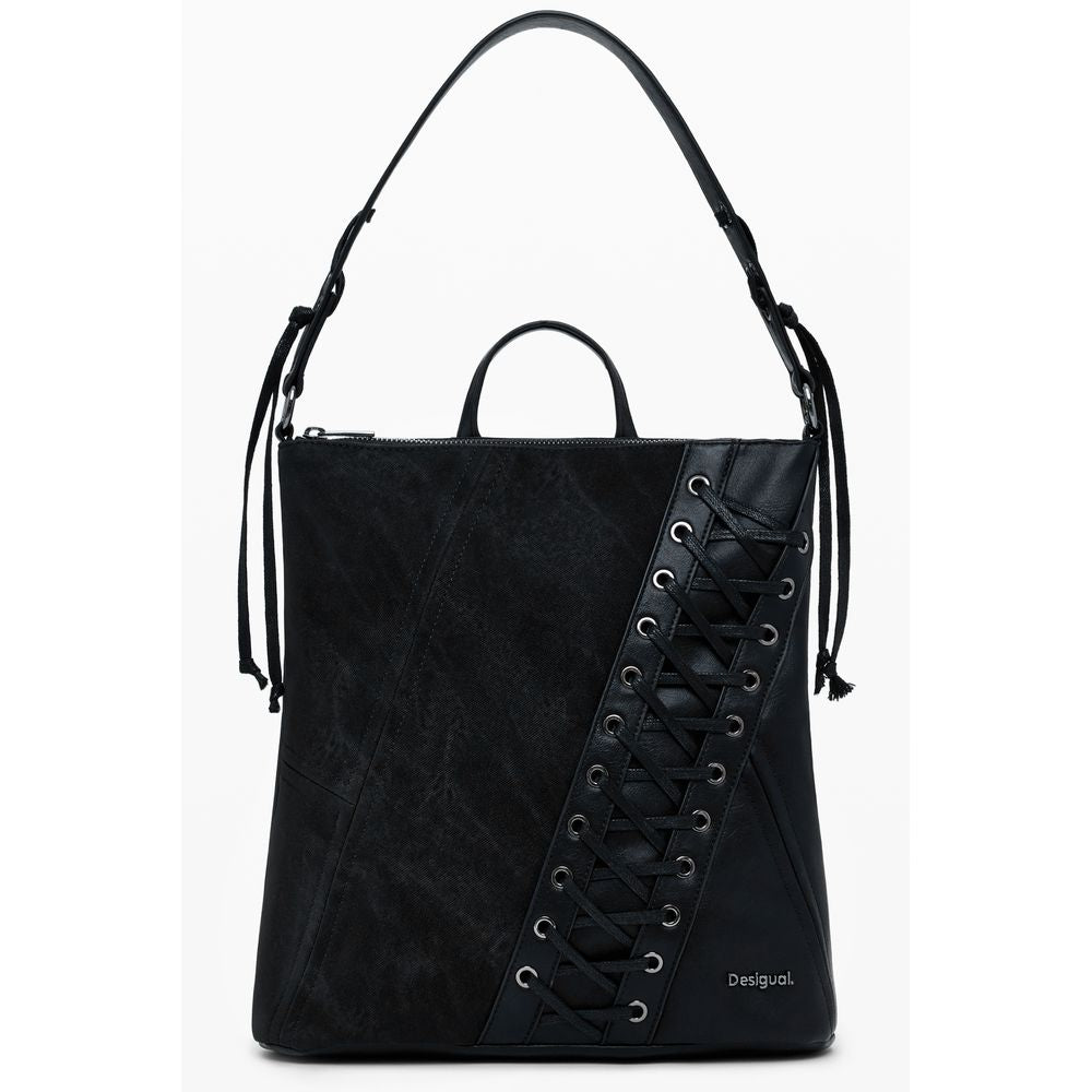Desigual Bronzo Polyurethane Women Handbag - ClickThatClicks 