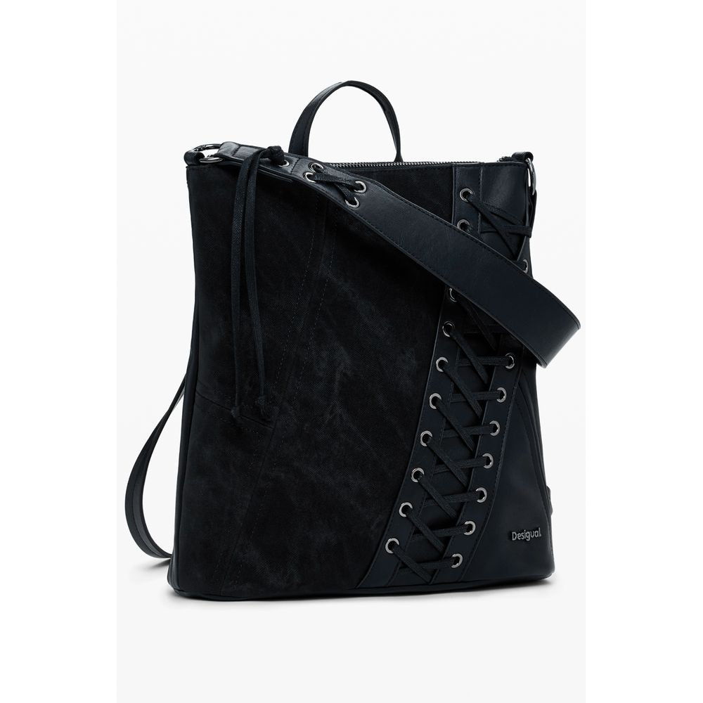Desigual Bronzo Polyurethane Women Handbag - ClickThatClicks 