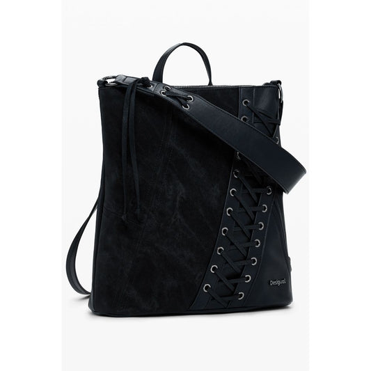 Desigual Bronzo Polyurethane Women Handbag - ClickThatClicks 