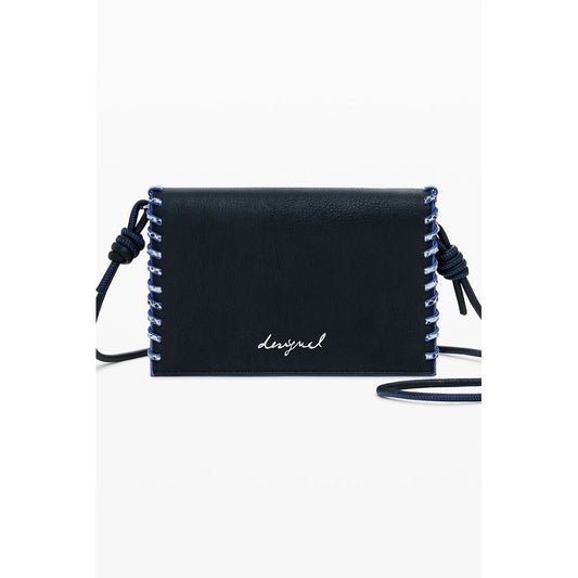 Desigual Nero Poliuretano Women Wallet - ClickThatClicks 