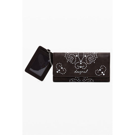 Desigual Marrone Poliuretano Women Wallet - ClickThatClicks 
