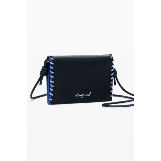 Desigual Nero Poliuretano Women Wallet - ClickThatClicks 