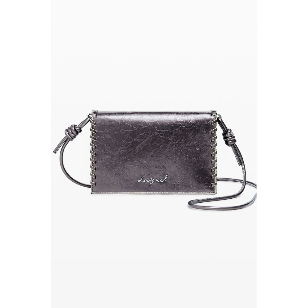 Desigual Bronzo Polyurethane Women Wallet - ClickThatClicks 