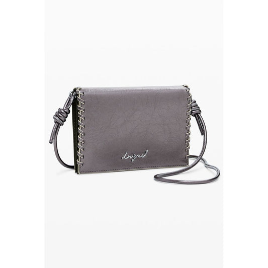 Desigual Bronzo Polyurethane Women Wallet - ClickThatClicks 