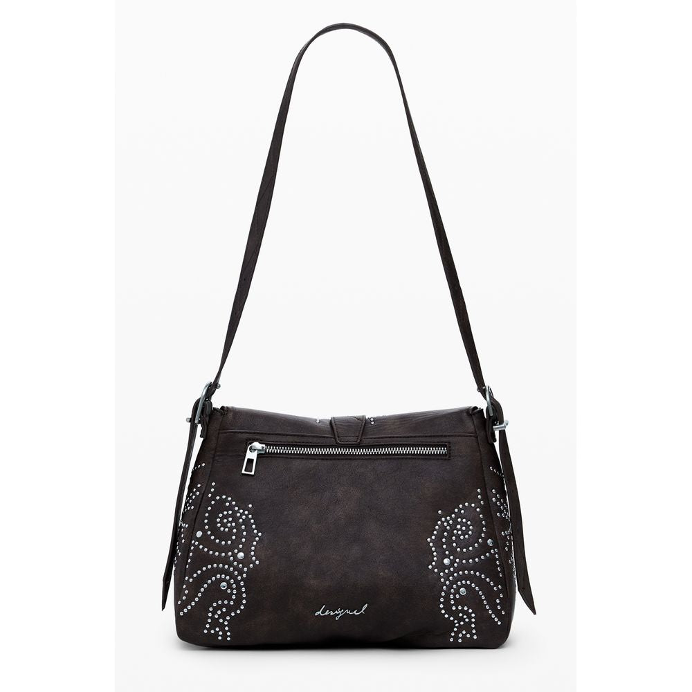 Desigual Marrone Poliuretano Women Handbag - ClickThatClicks 