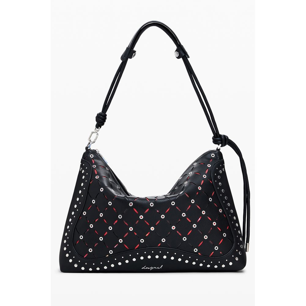 Desigual Black Polyurethane Women's Mini Bag - ClickThatClicks 