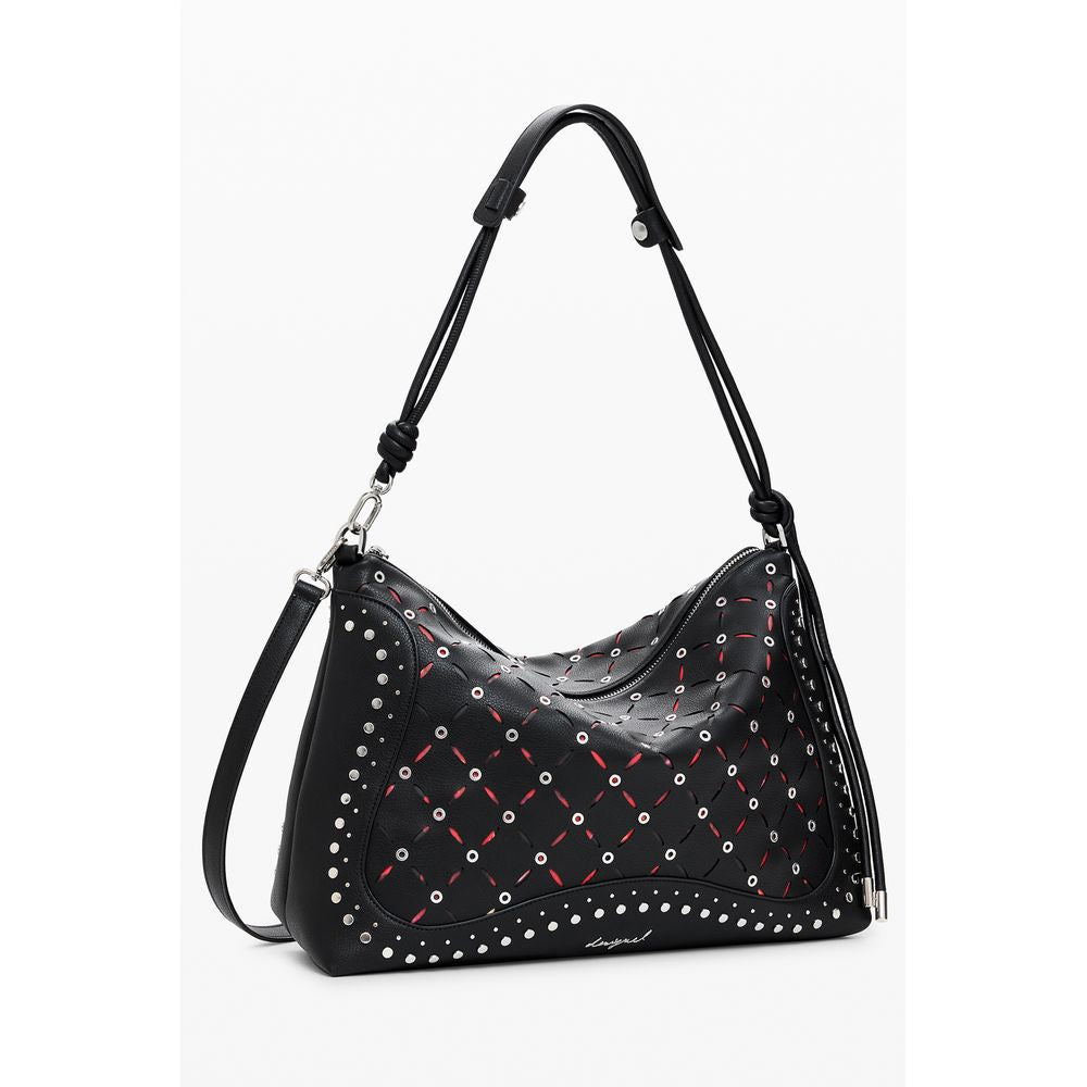 Desigual Black Polyurethane Women's Mini Bag - ClickThatClicks 