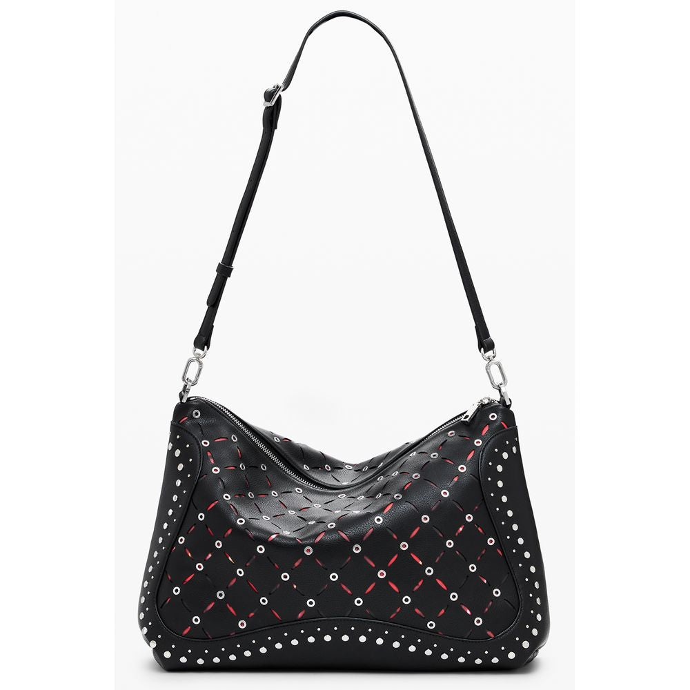 Desigual Black Polyurethane Women's Mini Bag - ClickThatClicks 