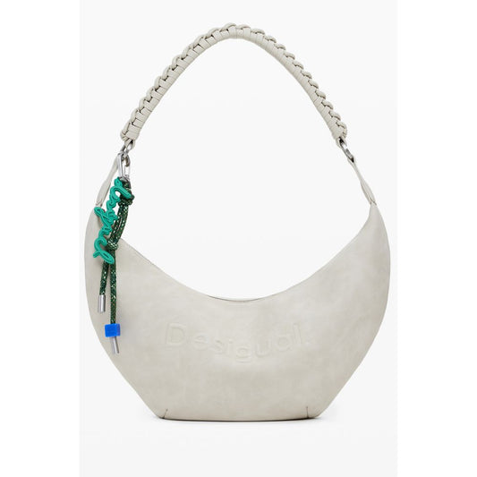 Desigual Beige Polyurethane Women's Handbag - ClickThatClicks 