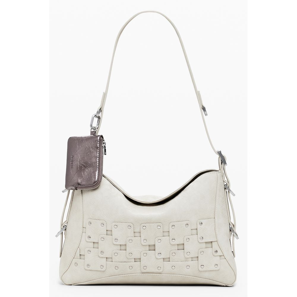 Desigual Beige Polyurethane Women's Bag - ClickThatClicks 