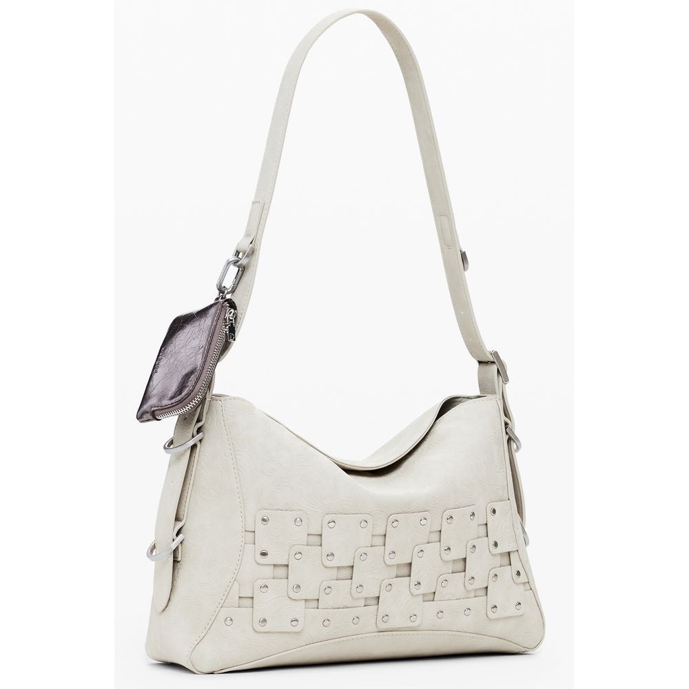 Desigual Beige Polyurethane Women's Bag - ClickThatClicks 