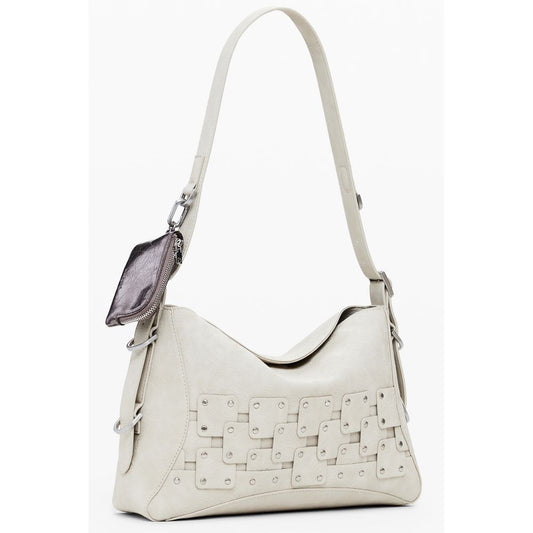 Desigual Beige Polyurethane Women's Bag - ClickThatClicks 