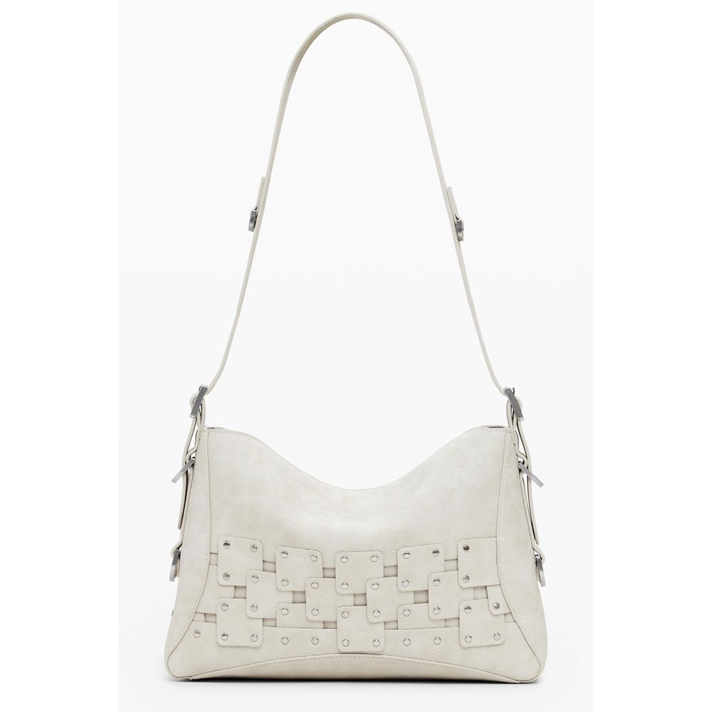 Desigual Beige Polyurethane Women's Bag - ClickThatClicks 