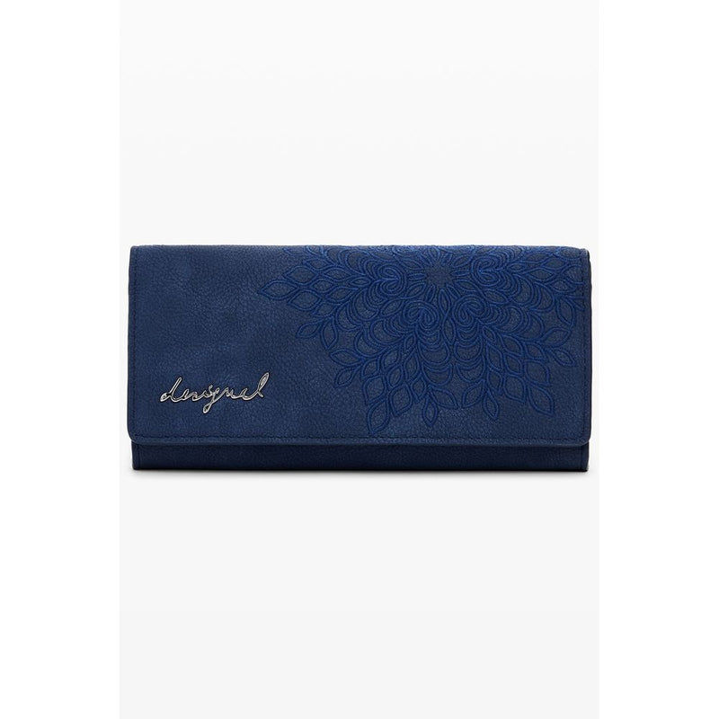 Desigual Blue Polyethylene Women Wallet