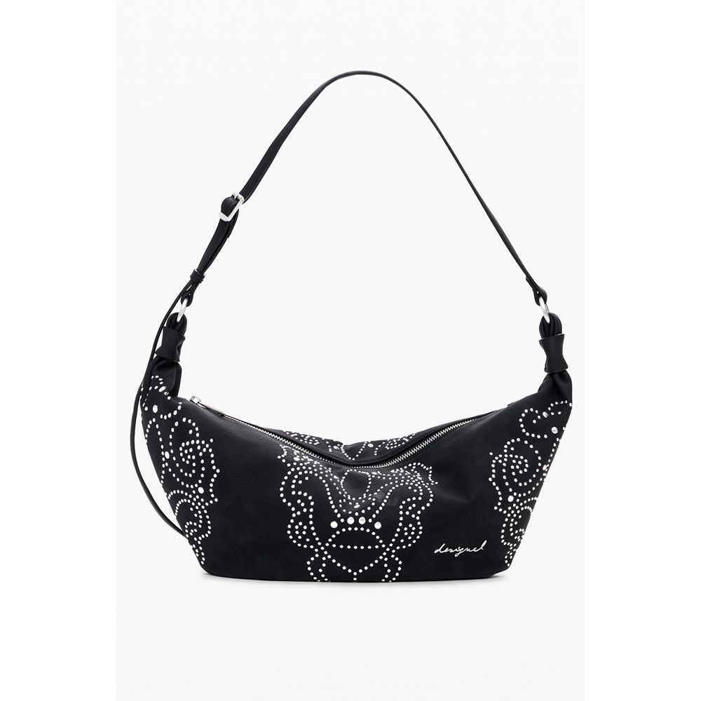 Desigual Nero Poliuretano Women Handbag - ClickThatClicks 