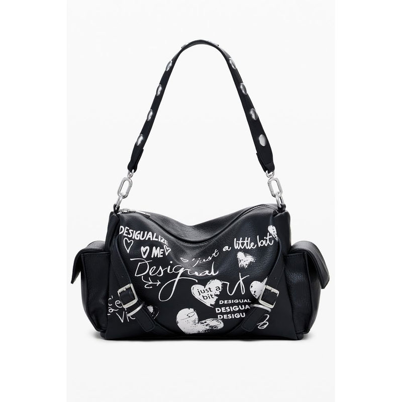 Desigual Black Polyethylene Women Handbag