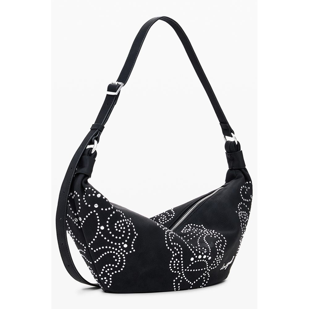 Desigual Nero Poliuretano Women Handbag - ClickThatClicks 