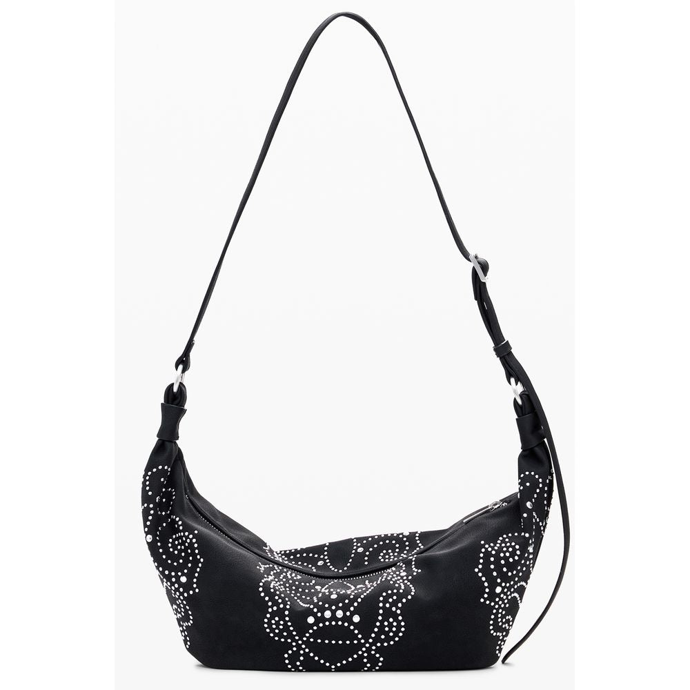 Desigual Nero Poliuretano Women Handbag - ClickThatClicks 