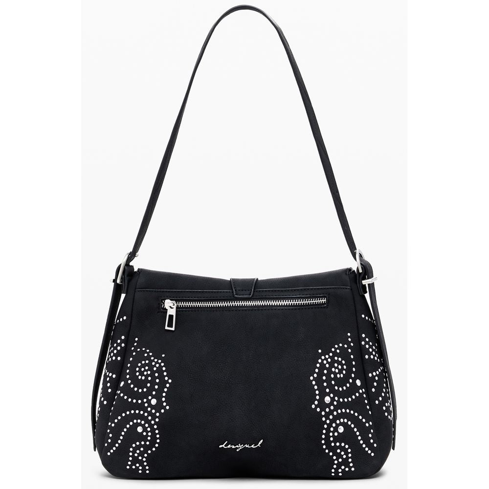 Desigual "Black Polyurethane Women's Handbag" - ClickThatClicks 