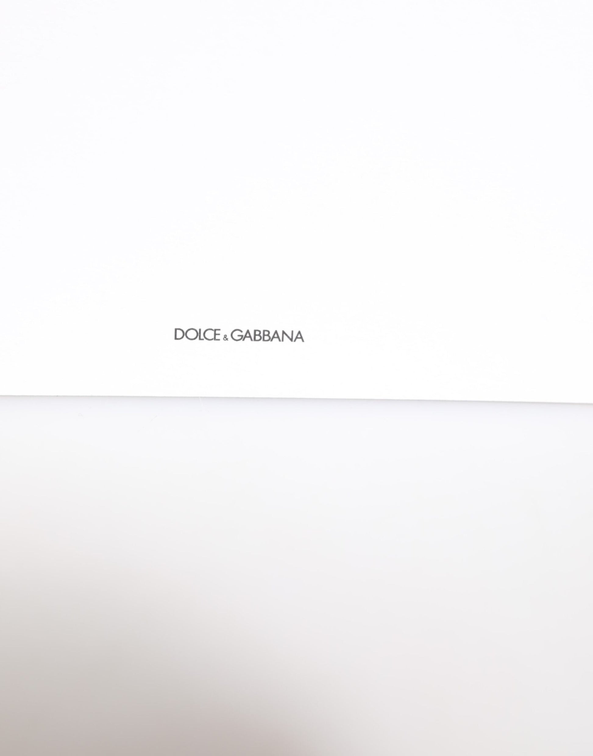 Dolce & Gabbana Multicolor Leopard Print Envelope Paper Post Card Holder - ClickThatClicks 