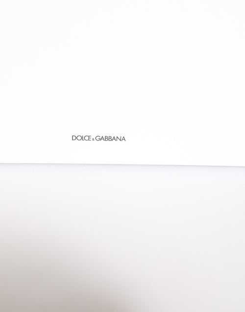 Dolce & Gabbana Multicolor Leopard Print Envelope Paper Post Card Holder - ClickThatClicks 