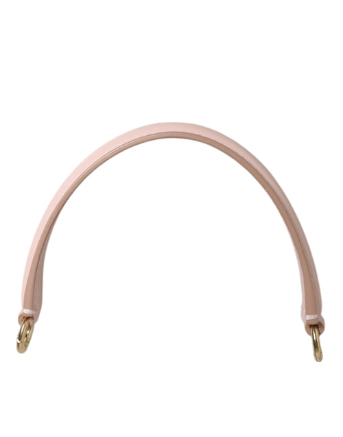 Dolce & Gabbana Strap Pink Leather Gold Tone Big Bag Handle Shoulder Strap - ClickThatClicks 