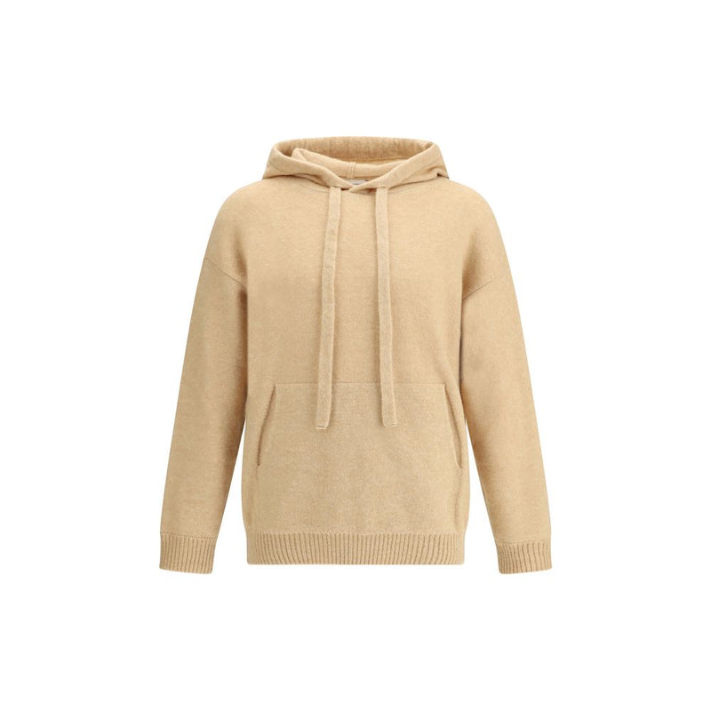 Laneus Beige Cashmere Hoodie