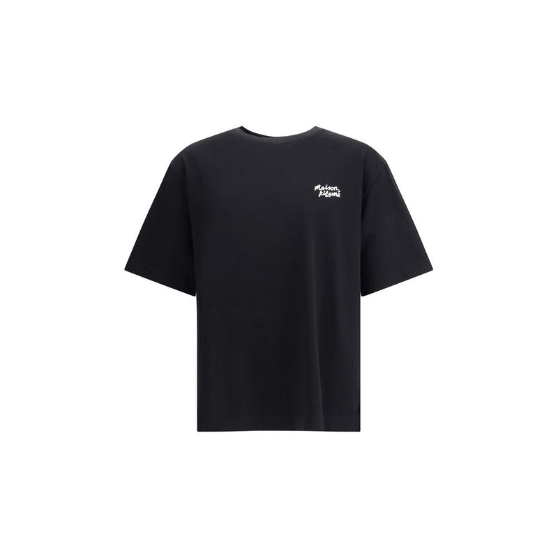 Maison Kitsuné Black Cotton T-Shirt