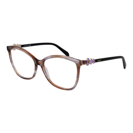 Emilio Pucci Brown Plastic Glasses (Frames) - ClickThatClicks 