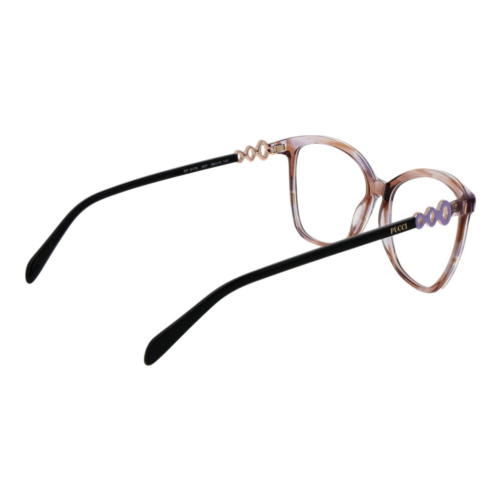 Emilio Pucci Brown Plastic Glasses (Frames) - ClickThatClicks 