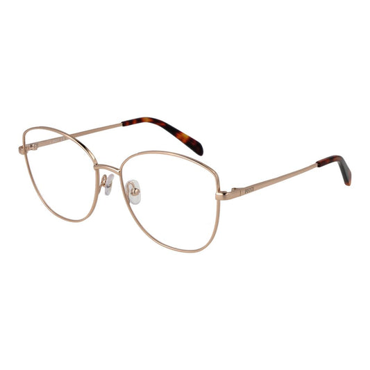 Emilio Pucci Rose Gold Metal Glasses (Frames) - ClickThatClicks 
