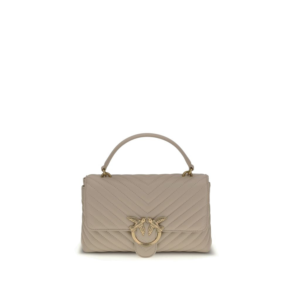 PINKO Beige Calf Leather Bos Taurus Wallet - ClickThatClicks 