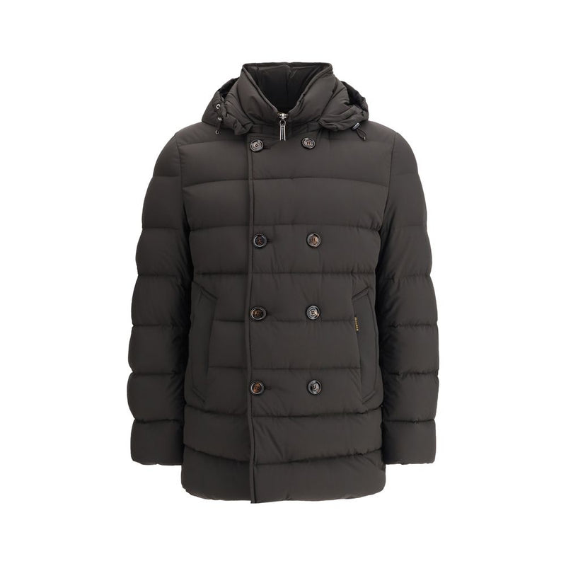 MooRER Black Polyamide Coat