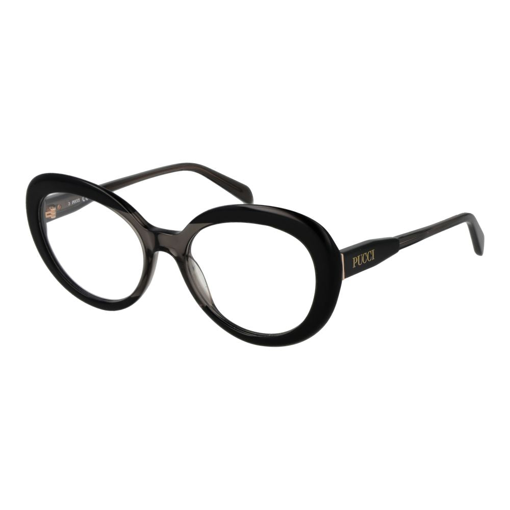 Emilio Pucci Black Acetate Glasses (Frames) - ClickThatClicks 